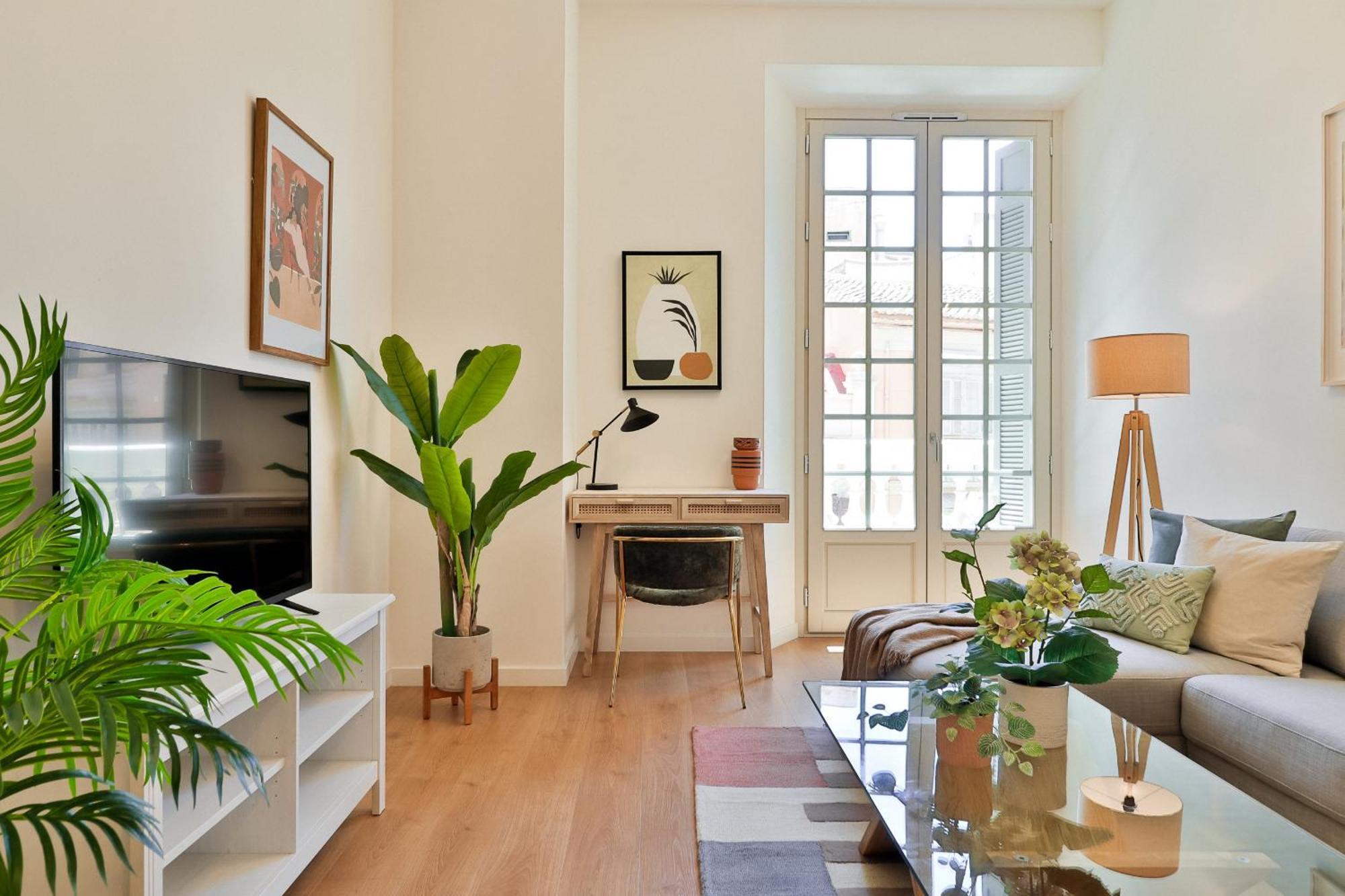 C74 - Marvelous 3 Bedroom Apartment In Historical Málaga Eksteriør bilde